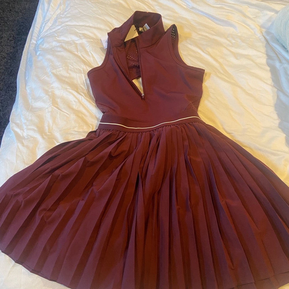 Burgundy Wilson Winning Dress